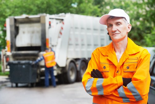 Litter clearance in Acton for a clean street