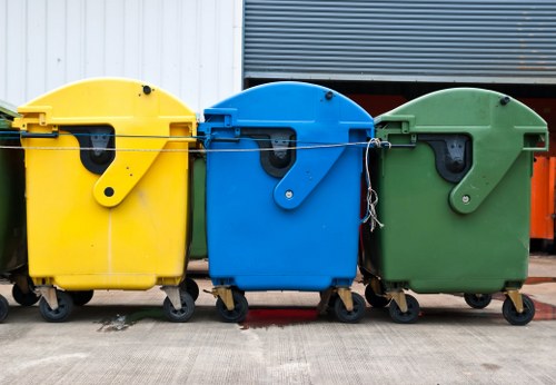 Commercial waste bins and collection service in Acton