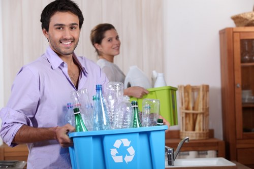 Recycling and sustainability in Rubbish Removal Acton service