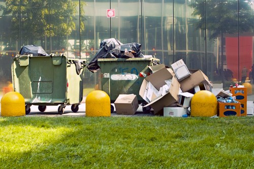 Local commercial rubbish collection in Acton