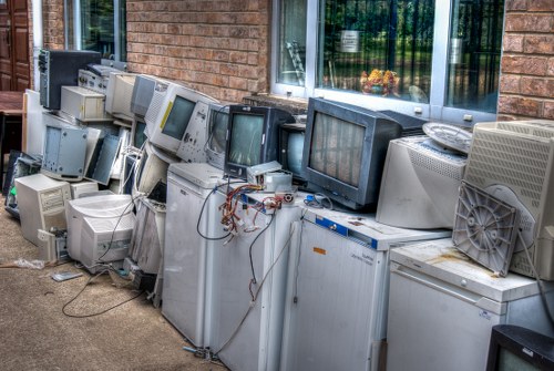 Professional house clearance in Acton inside a family property