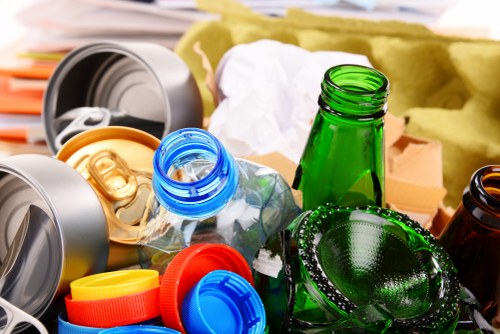 Local transfer station and waste sorting process in Acton